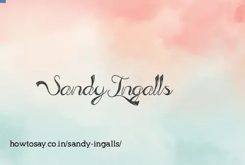 Sandy Ingalls