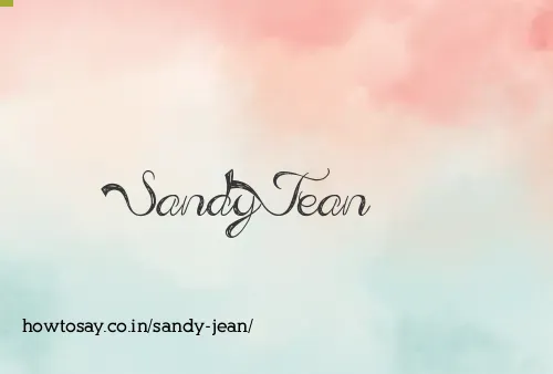 Sandy Jean