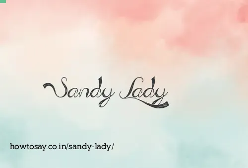 Sandy Lady