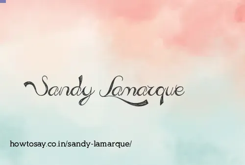 Sandy Lamarque