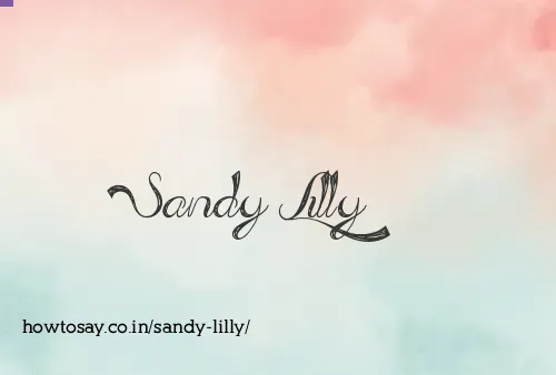 Sandy Lilly