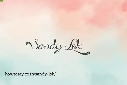 Sandy Lok