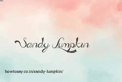 Sandy Lumpkin