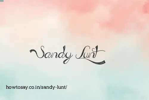Sandy Lunt