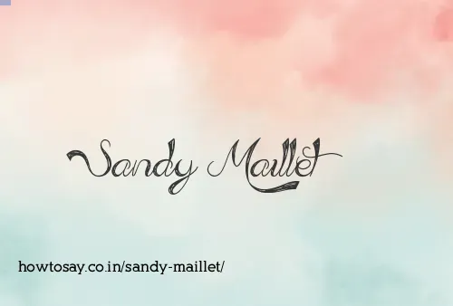 Sandy Maillet
