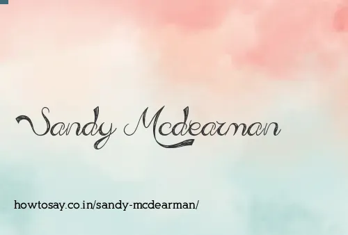 Sandy Mcdearman