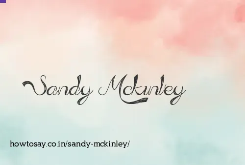Sandy Mckinley