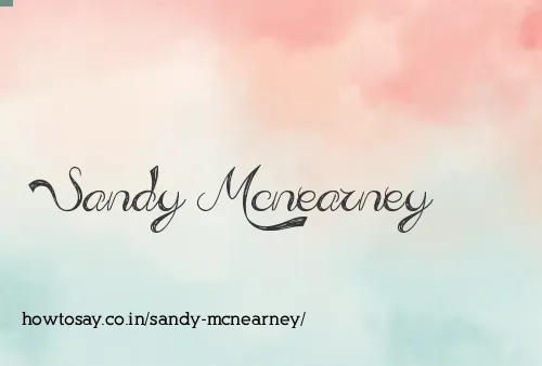 Sandy Mcnearney