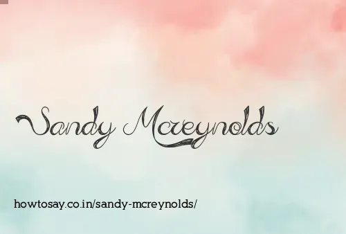 Sandy Mcreynolds