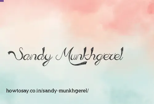 Sandy Munkhgerel