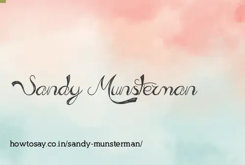 Sandy Munsterman
