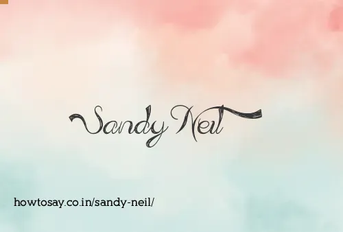 Sandy Neil