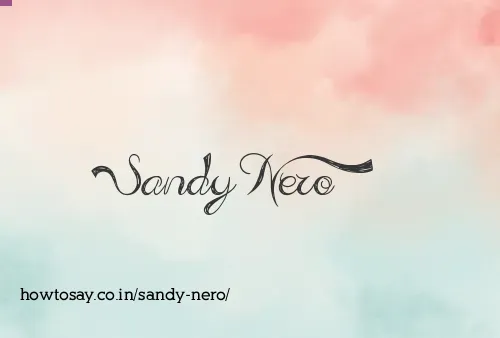 Sandy Nero