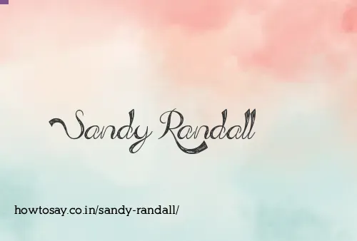 Sandy Randall
