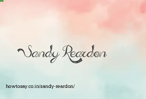 Sandy Reardon