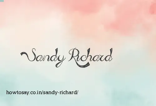 Sandy Richard