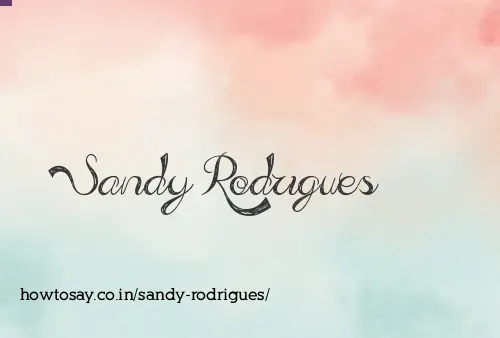 Sandy Rodrigues
