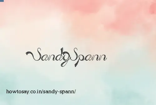 Sandy Spann