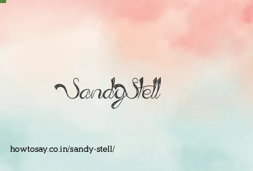 Sandy Stell