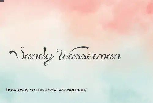 Sandy Wasserman