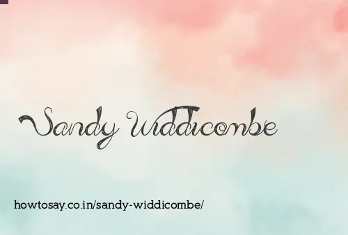 Sandy Widdicombe