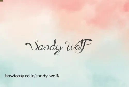 Sandy Wolf