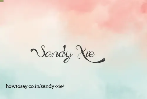 Sandy Xie