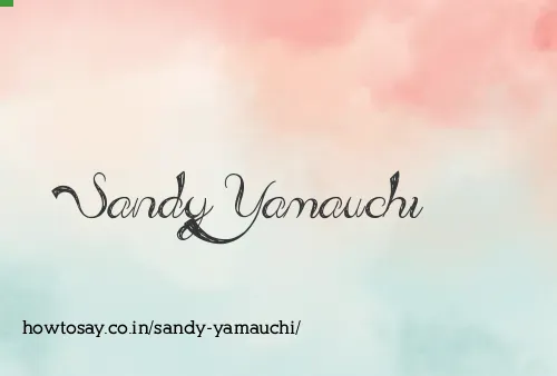 Sandy Yamauchi