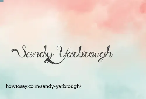 Sandy Yarbrough