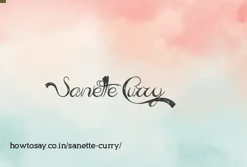 Sanette Curry