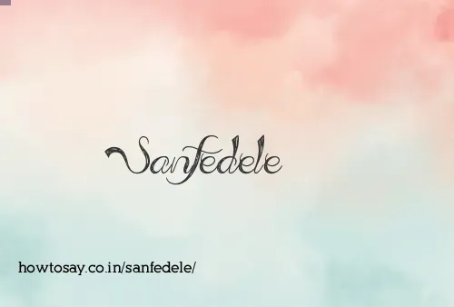 Sanfedele