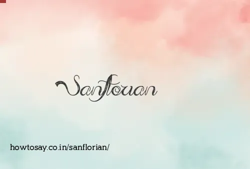 Sanflorian