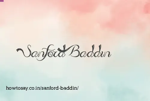 Sanford Baddin