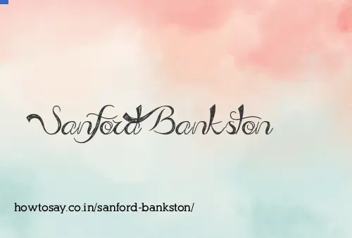 Sanford Bankston