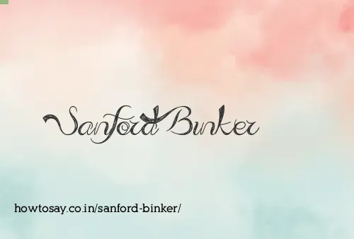 Sanford Binker