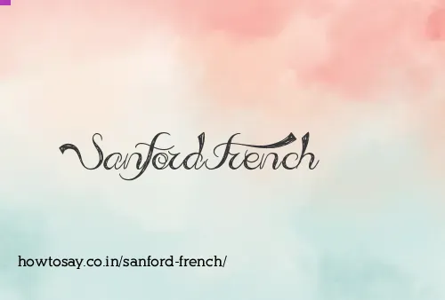 Sanford French