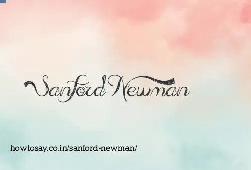 Sanford Newman
