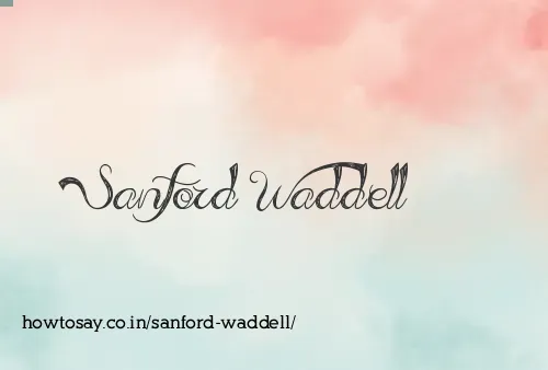 Sanford Waddell