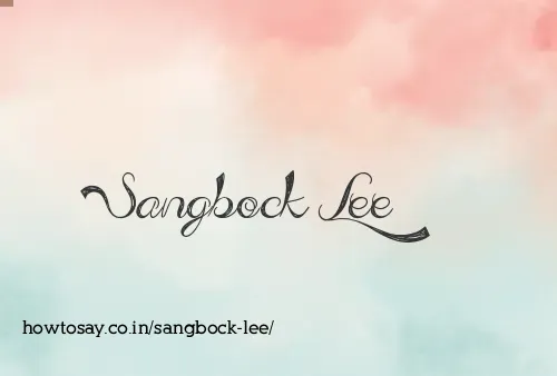 Sangbock Lee