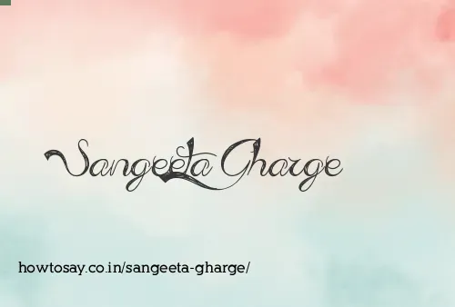Sangeeta Gharge