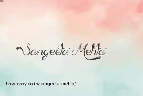 Sangeeta Mehta
