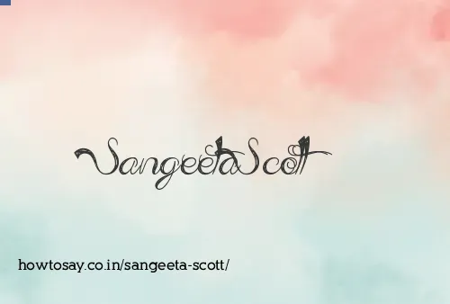 Sangeeta Scott