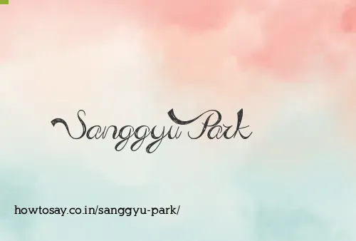 Sanggyu Park