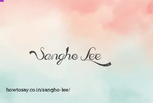 Sangho Lee