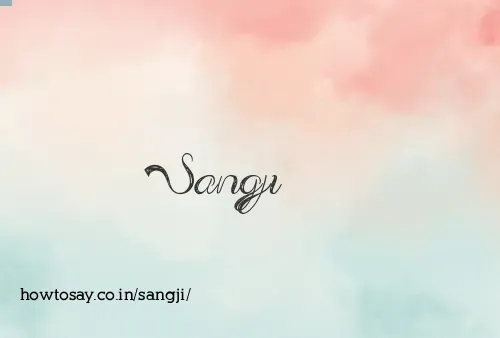 Sangji