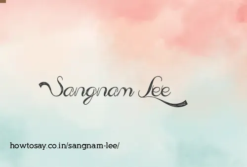 Sangnam Lee