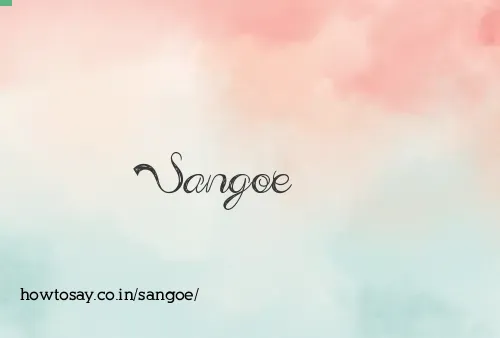 Sangoe