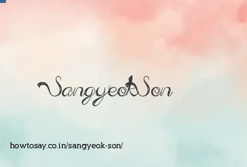 Sangyeok Son