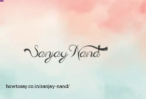 Sanjay Nand