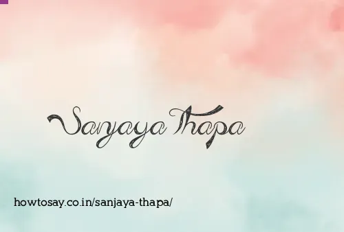 Sanjaya Thapa